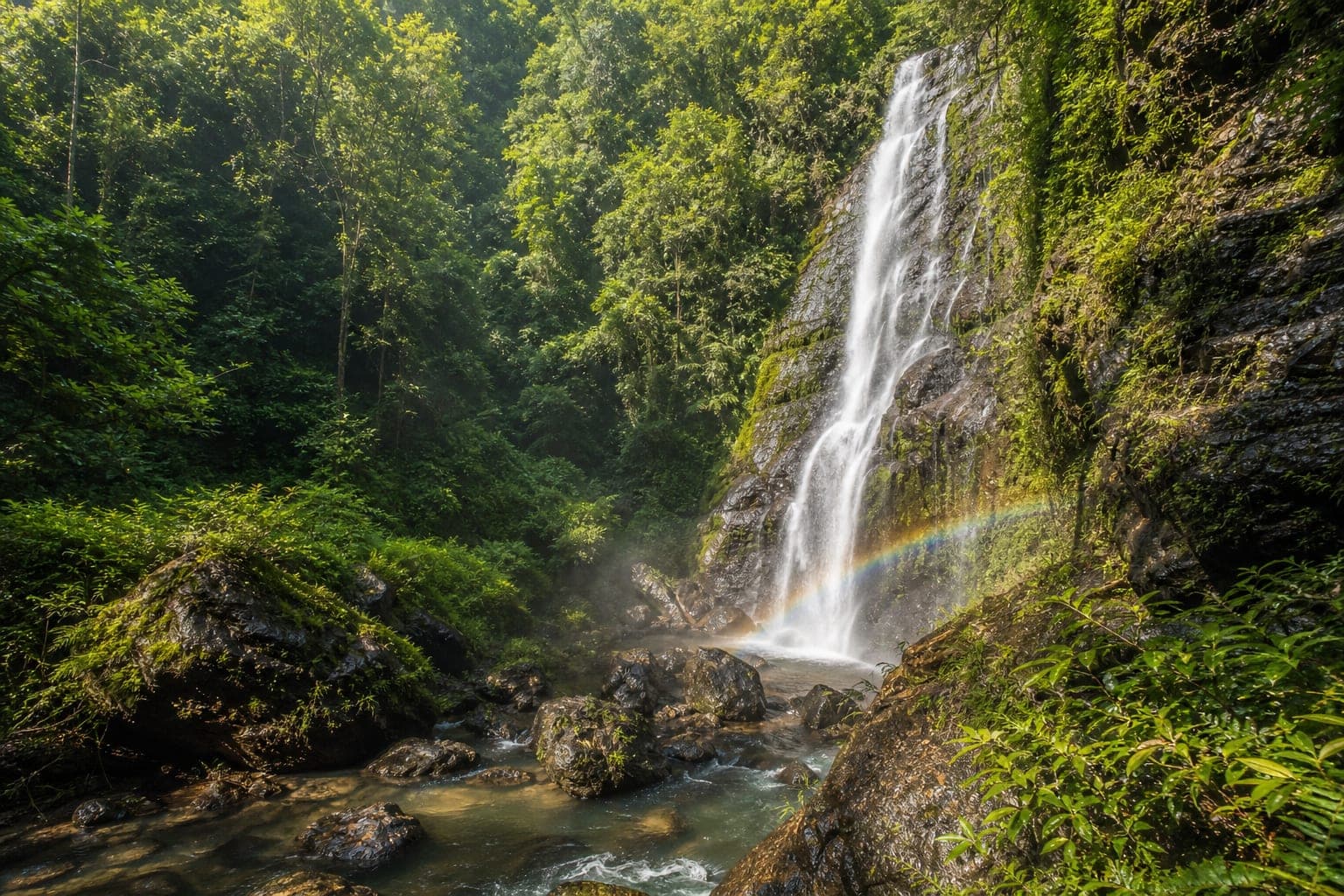 Tad Sairung Waterfall Forest Park