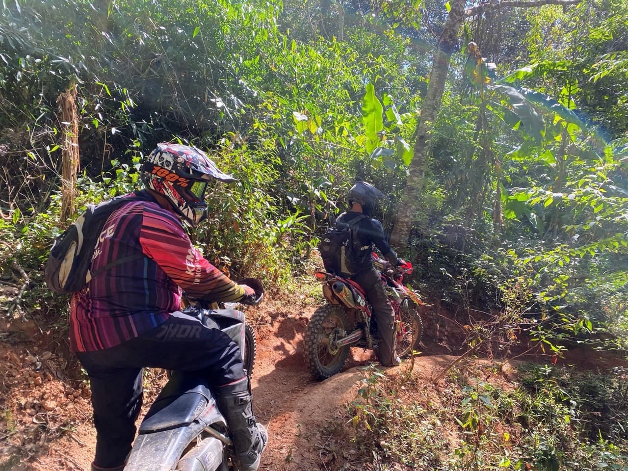 Northern Thailand mountain trails