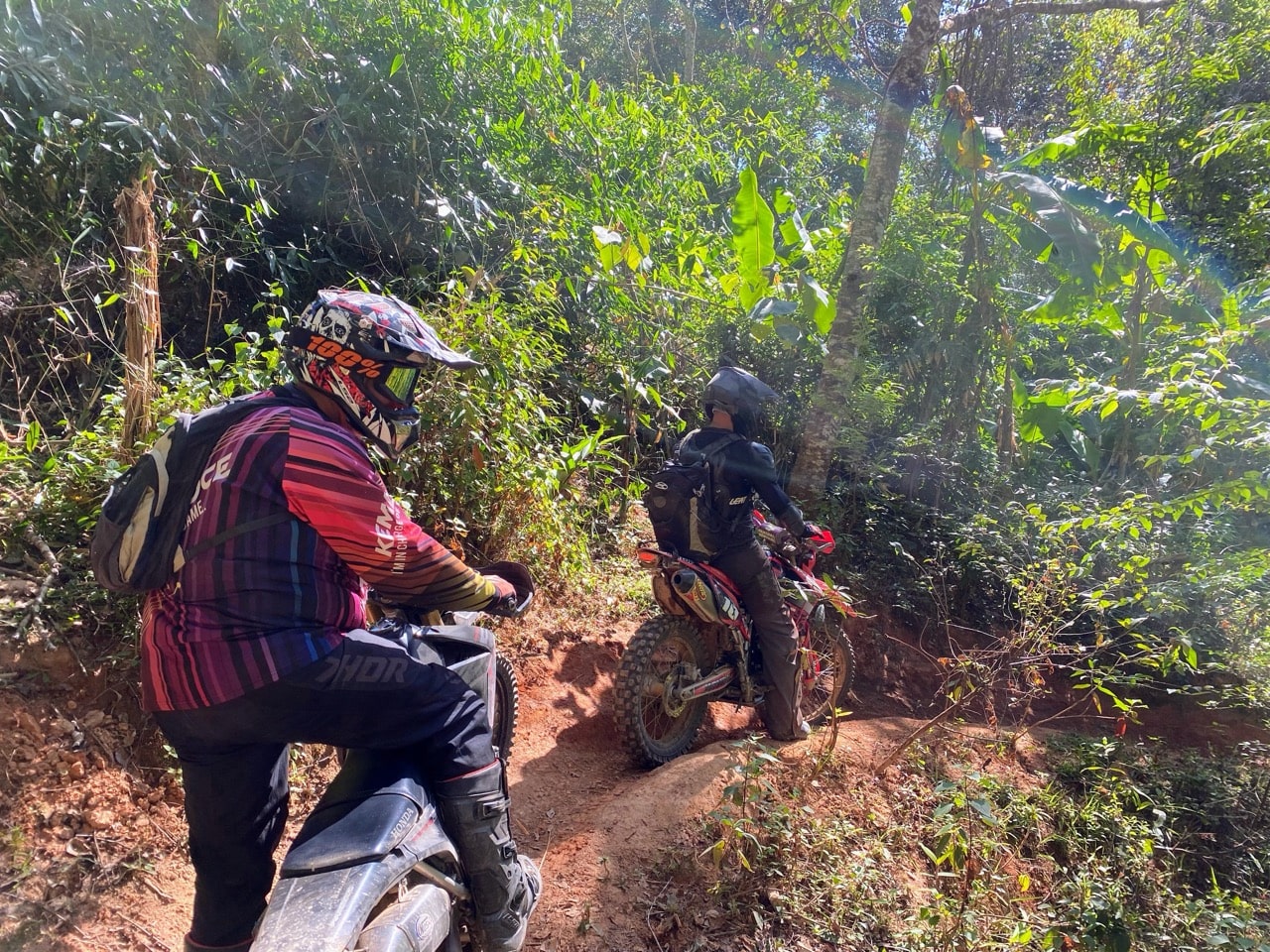 Northern Thailand mountain trails